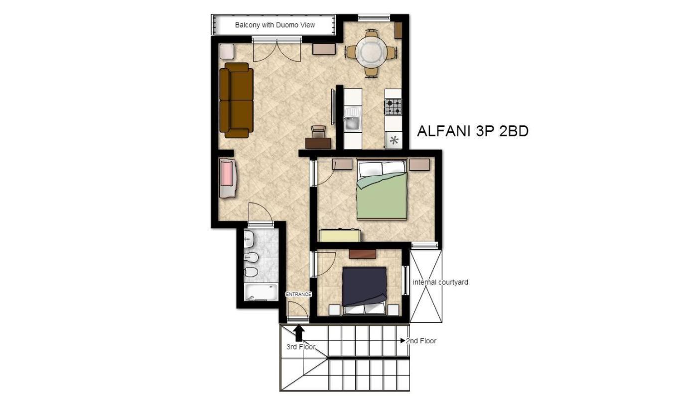 Apartment Florence- Alfani Views
